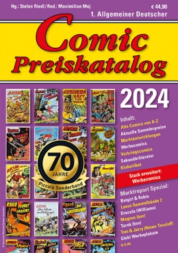 Comic Preiskatalog 2024 HC 