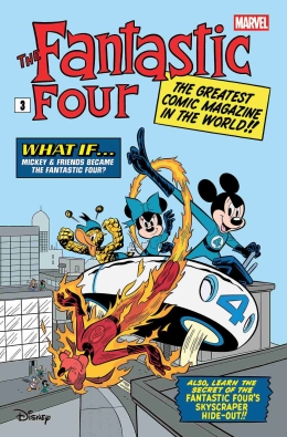 Fantastic Four - First Steps Disney-Variant-Cover A 