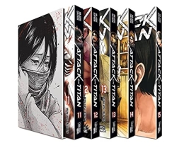 Attack on Titan 11 bis 15 im Schuber 