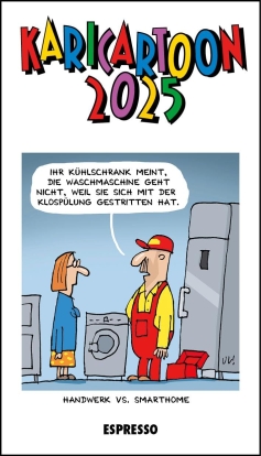 KARICARTOON 2025: 365 Kari-Cartoons von 90 ZeichnerInnen 