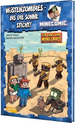 Wüstenzombies – bis die Sonne sticht! Für Fans von Minecraft: MINECOMIC 03 