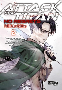 Attack On Titan No Regrets Full Colour Edition 02 