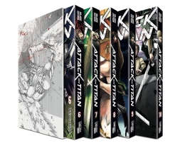 Attack on Titan 06 bis 10 im Schuber 