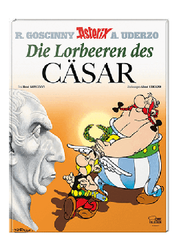 Asterix 18: Die Lorbeeren des Cäsar - gebundene Ausgabe 