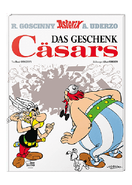 Asterix 21: Das Geschenk Cäsars - gebundene Ausgabe 