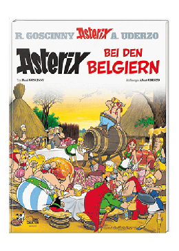 Asterix 24: Asterix bei den Belgiern - gebundene Ausgabe 