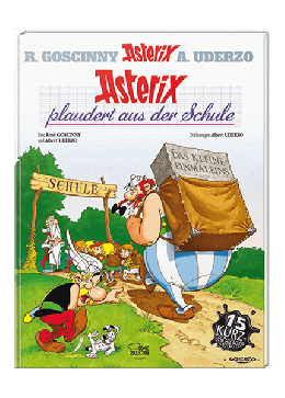 Asterix 32: Asterix plaudert aus der Schule - gebundene Ausgabe 