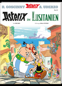 Asterix 41: Asterix in Lusitanien - gebundene Ausgabe 