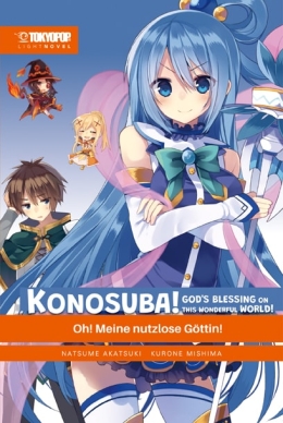 Konosuba God's Blessing on this wonderful World Light Novel 01-08 komplett 