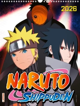 Naruto Shippuden Posterkalender 2026 