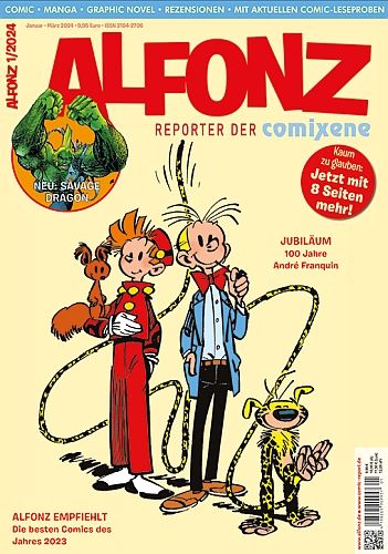 Alfonz – Der Comicreporter 47 (01/2024) – Januar bis März 2024 