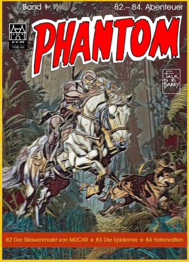 Phantom 82.-84. Abenteuer Hardcover (ECR Verlag) 