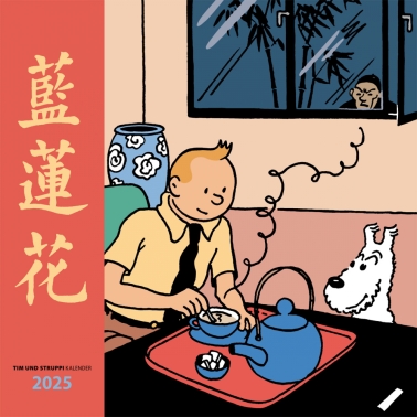 Tim & Struppi Wandkalender 2025 