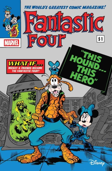 Fantastic Four - First Steps Disney-Variant-Cover B 
