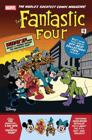 Fantastic Four - First Steps Disney-Variant-Cover E 