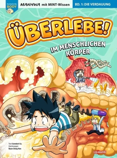 MANHWA mit coolem MINT-Wissen: Überleben im menschlichen Körper 
