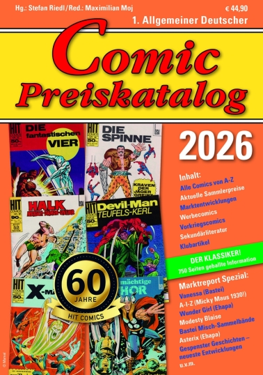 Comic Preiskatalog 2026 SC 