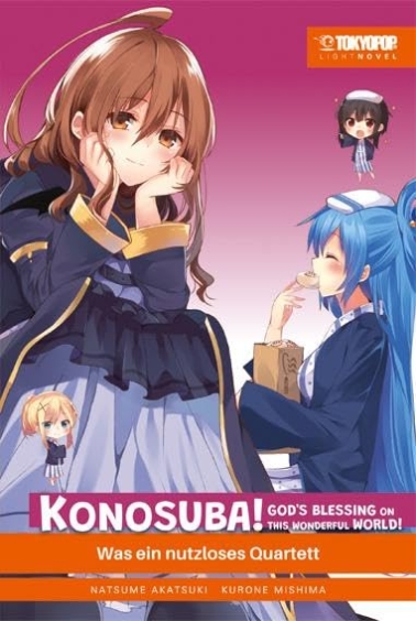 Konosuba God's Blessing on this wonderful World Light Novel 04 