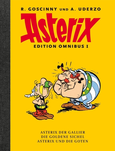 Asterix Edition Omnibus I: Asterix der Gallier - Die goldene Sichel 