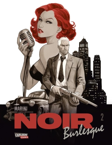 Noir Burlesque 02: Comic-Krimi für Erwachsene im Stil der 50er 