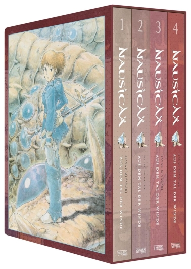 Nausicaä aus dem Tal der Winde: Doppelband-Edition Bände 1-4 im Schuber 