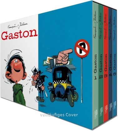 Gaston im Schuber (Hochwertige Jubiläumsedition 100 Jahre Franquin) 