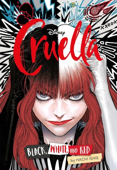 Cruella Der Manga Black White & Red 
