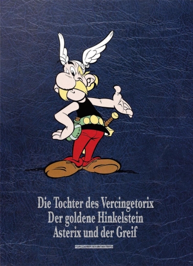 Asterix Gesamtausgabe 15: Die Tochter des Vercingetorix, Der goldene Hinkelstein, Asterix und der Greif, Die Weiße Iris 