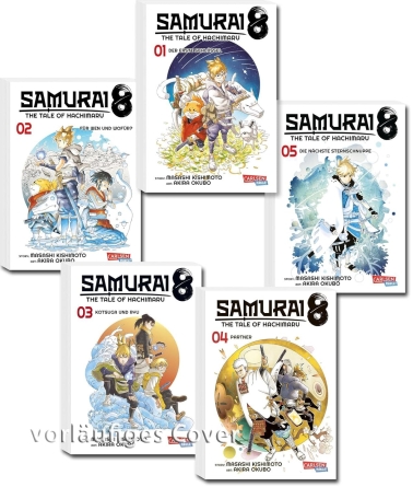 Samurai8 Komplettpack 1-5 