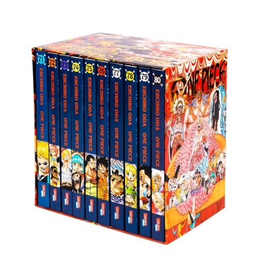 One Piece Sammelschuber 08: Dressrosa (inklusive Band 71-80) 