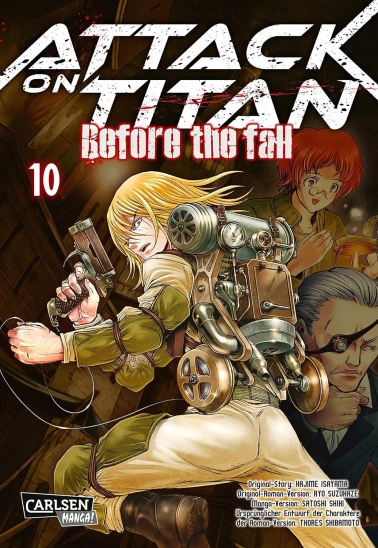Attack on Titan Before the Fall 10 