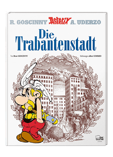 Asterix 17: Die Trabantenstadt - gebundene Ausgabe 