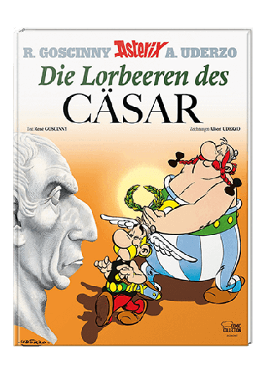 Asterix 18: Die Lorbeeren des Cäsar - gebundene Ausgabe 