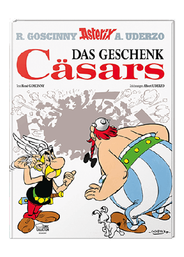 Asterix 21: Das Geschenk Cäsars - gebundene Ausgabe 