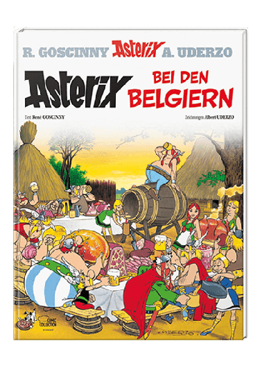 Asterix 24: Asterix bei den Belgiern - gebundene Ausgabe 