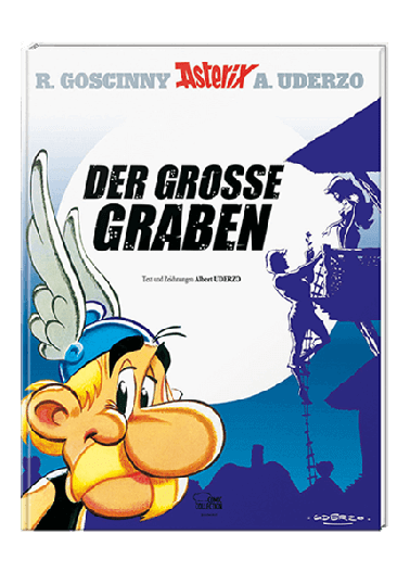 Asterix 25: Der große Graben - gebundene Ausgabe 