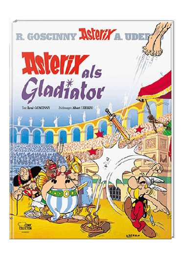 Asterix 03: Asterix als Gladiator - gebundene Ausgabe 