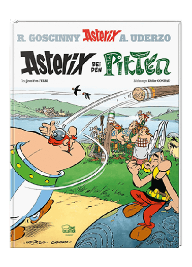 Asterix 35: Asterix bei den Pikten - gebundene Ausgabe 