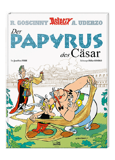 Asterix 36: Der Papyrus des Cäsar - gebundene Ausgabe 