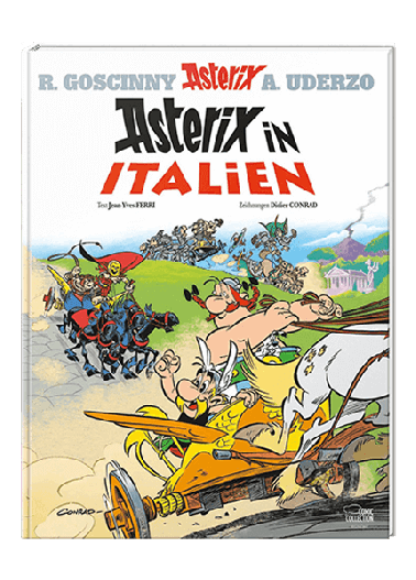 Asterix 37: Asterix in Italien - gebundene Ausgabe 