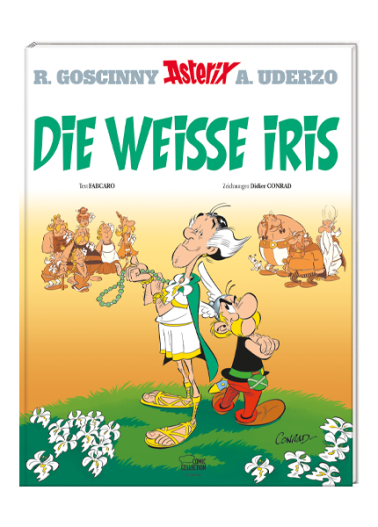 Asterix 40: Die Weiße Iris - gebundene Ausgabe 