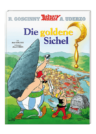 Asterix 05: Die goldene Sichel - gebundene Ausgabe 