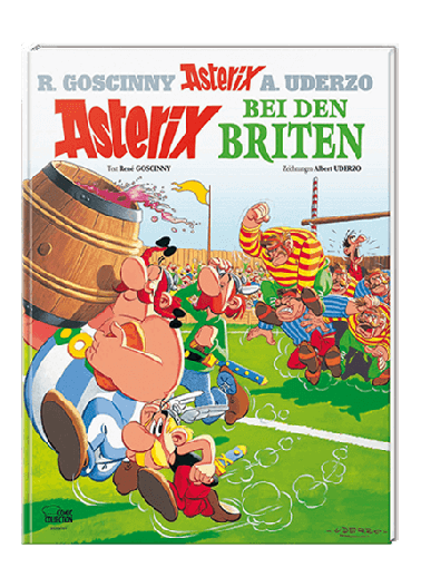 Asterix 08: Asterix bei den Briten - gebundene Ausgabe 