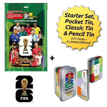 FIFA World Cup 2026™ Adrenalyn XL™ - Schnupper-Bundle 