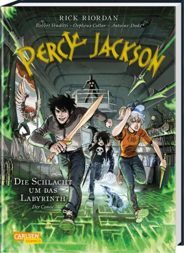 Percy Jackson (Comic) 04: Die Schlacht um das Labyrinth 