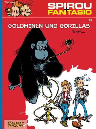 Spirou und Fantasio 09: Goldminen und Gorillas 