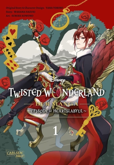 Twisted Wonderland Der Manga 01-03 komplett 