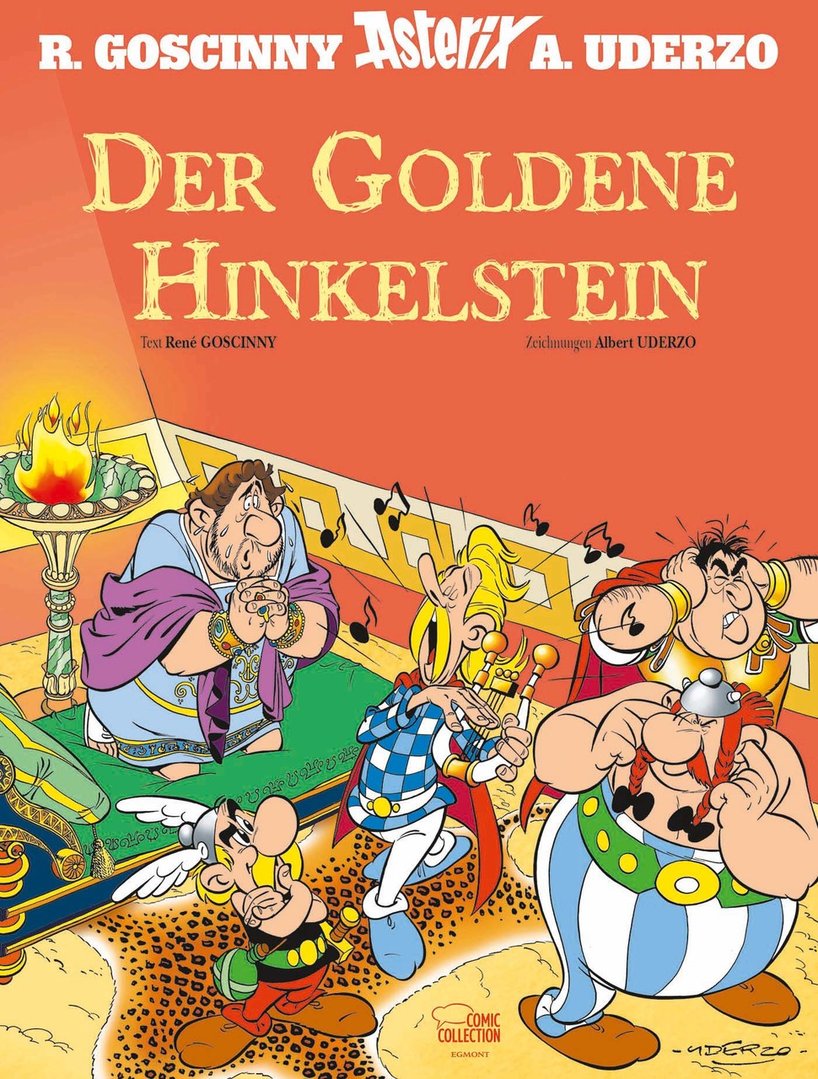 Asterix - Der Goldene Hinkelstein (gebundenes Buch)