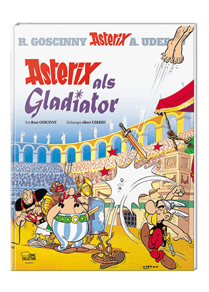 Asterix Nr. 3: Asterix als Gladiator - gebundene Ausgabe