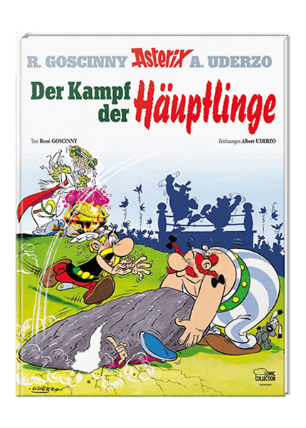 Asterix Nr. 4: Der Kampf der Häuptlinge - gebundene Ausgabe